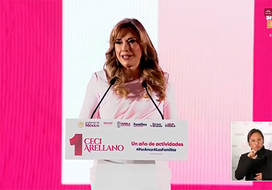 EN VIVO Ceci Arellano presenta su Primer Informe al frente del Patronato del DIF