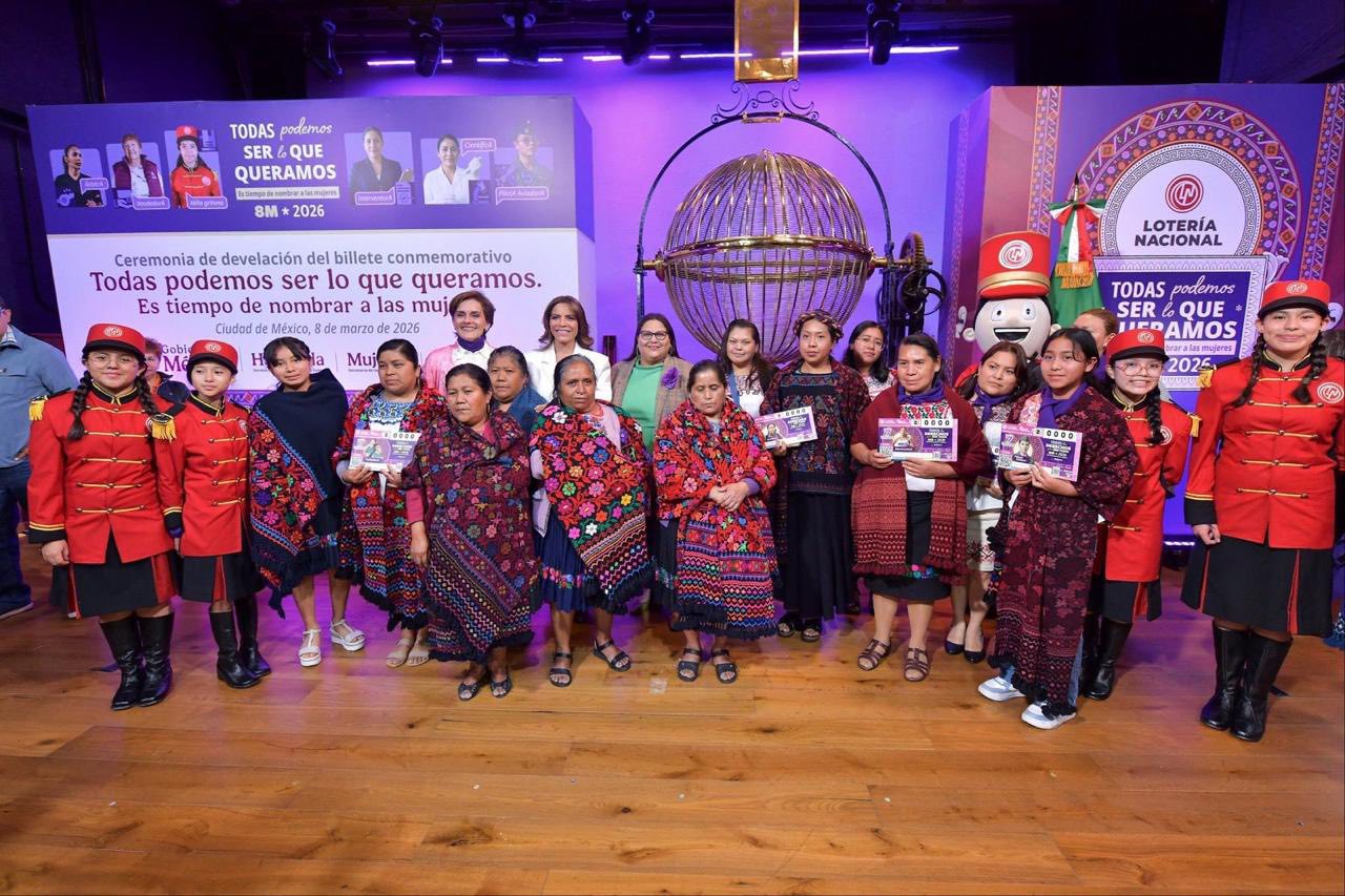 Billete de Lotería hace homenaje la lucha histórica por la igualdad de derechos de las Mujeres 