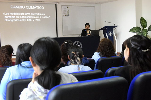 Rectora Cedillo inaugura ciclo de conferencias sobre mujeres en las ciencias ambientales en la BUAP