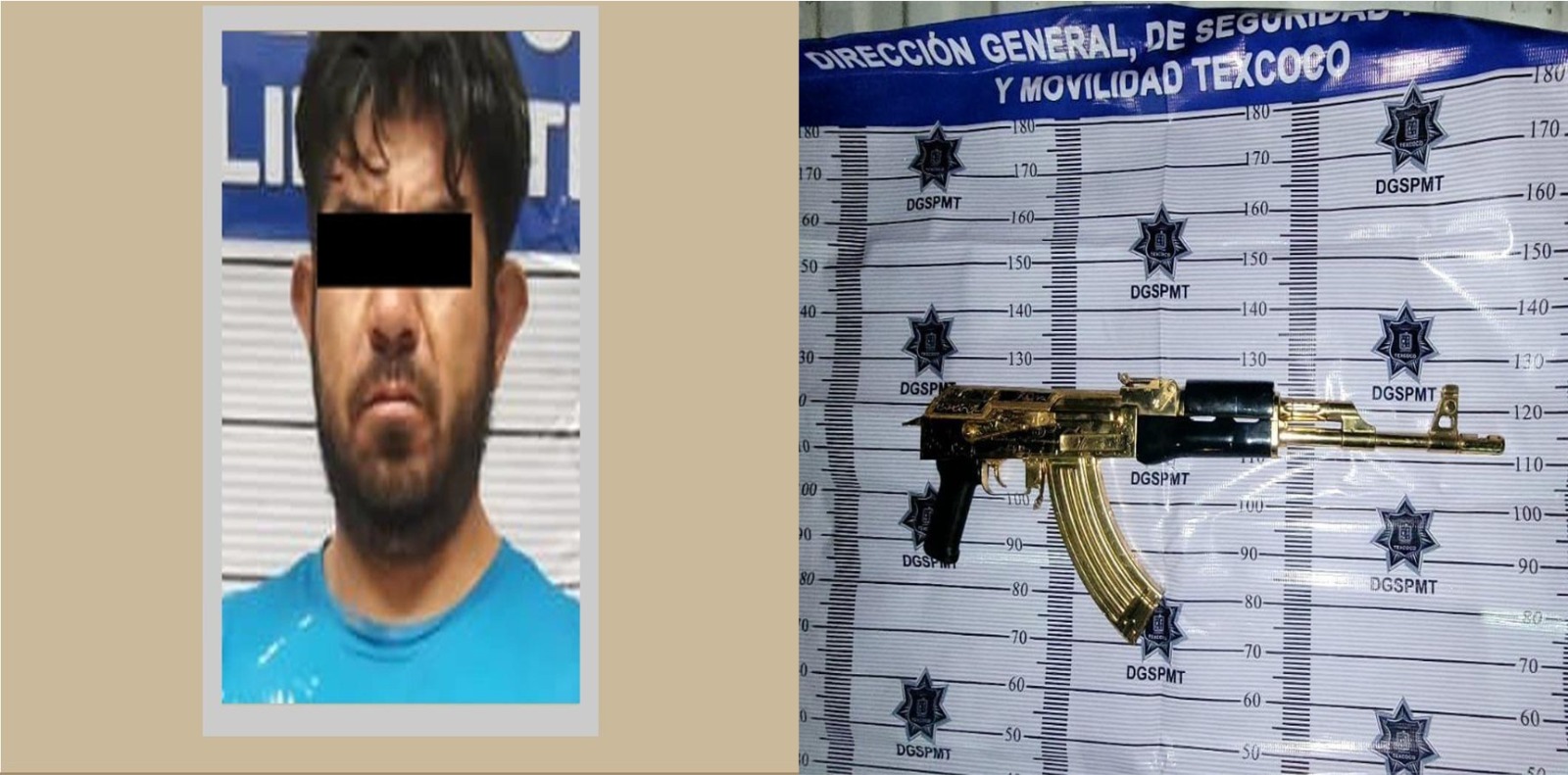 Amenazó a su víctima con un AK-47, es detenido abusador sexual en Texcoco