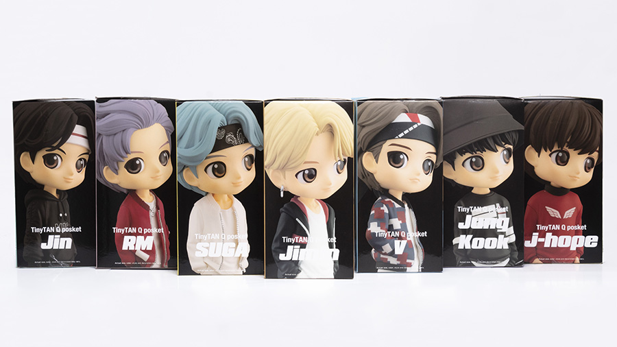 Regresan las figuras de colección de BTS, este mes saldrán a la venta 