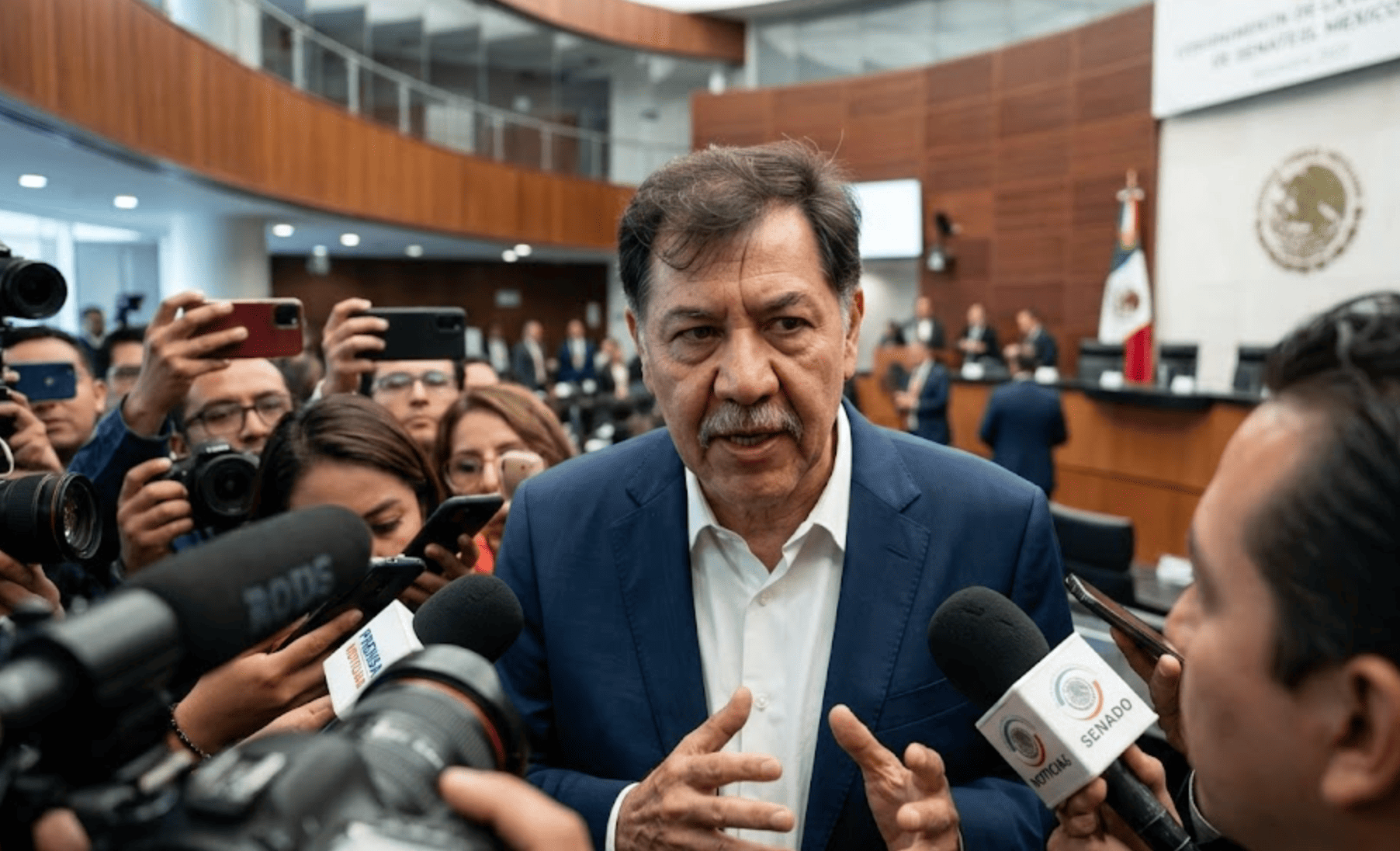 Morena buscará acuerdo con PT y PVEM por reforma electoral , dice Fernández Noroña