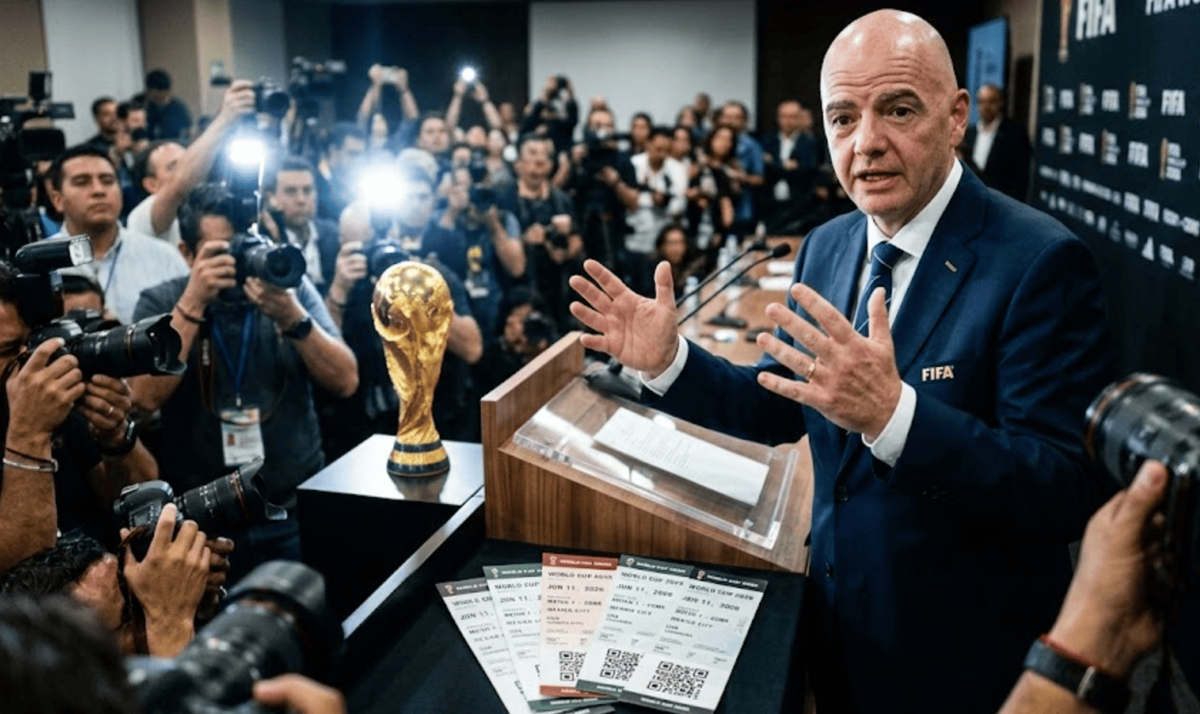 La FIFA reabre venta de boletos para el Mundial 2026 pese a decir que estaban agotados