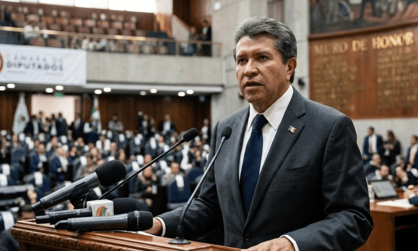Monreal descarta que el “Plan B” incluya eliminación de plurinominales