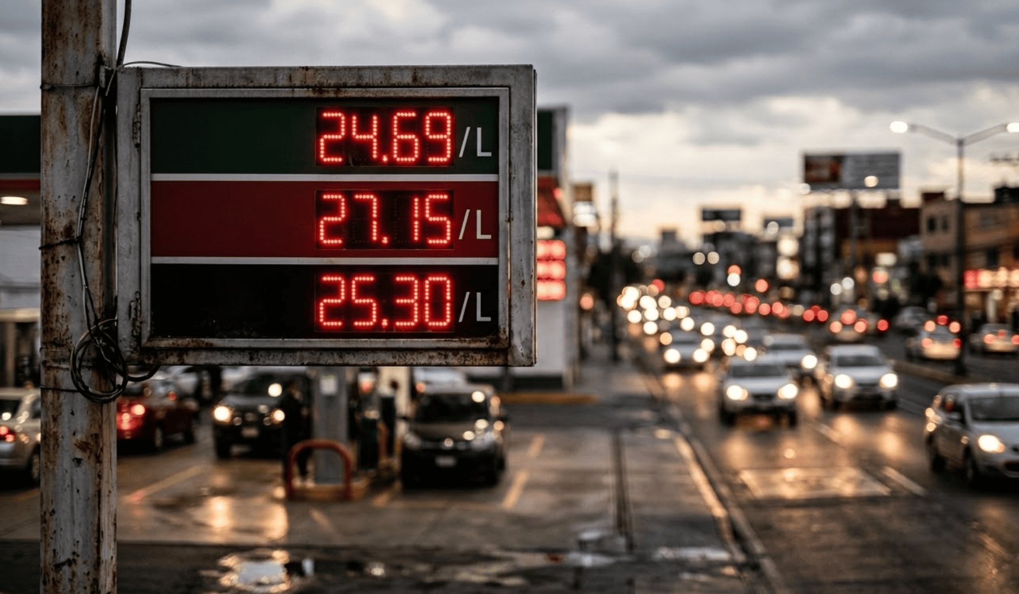 Se disparan los precios del petróleo y gasolina por la guerra entre EU e Irán IA