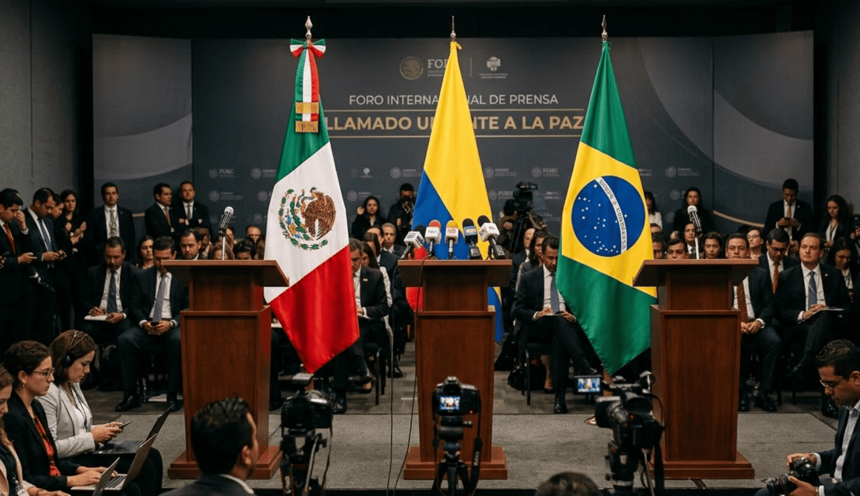 México , Colombia y Brasil exigen un alto al fuego inmediato en Medio Oriente