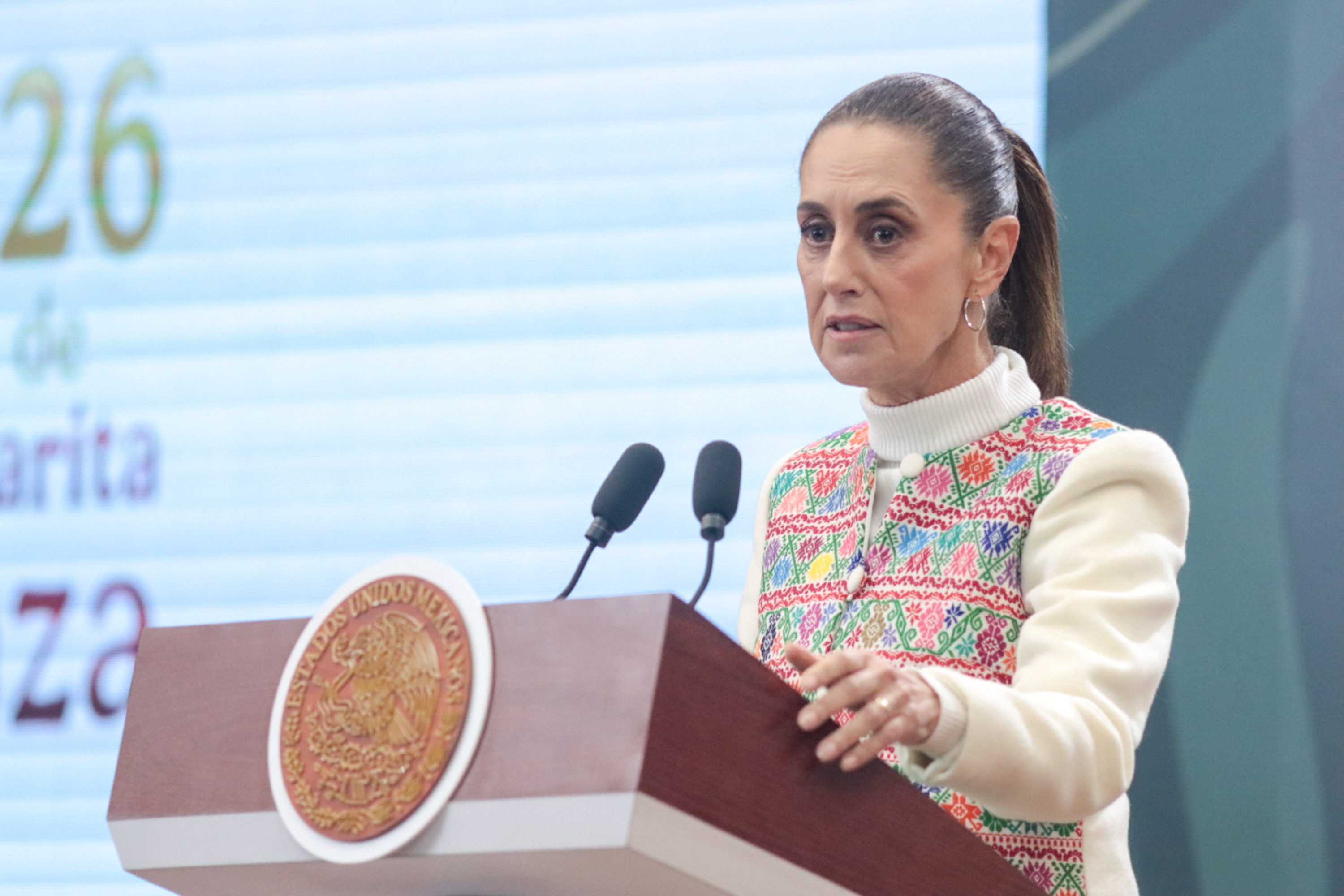 Seguimos diciendo que no a intervención de Estados Unidos: Sheinbaum