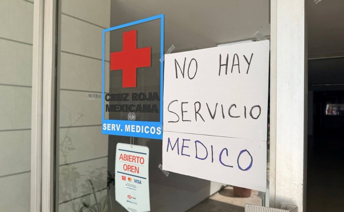 Cierra de manera temporal Cruz Roja en Ciudad Victoria, Tamaulipas