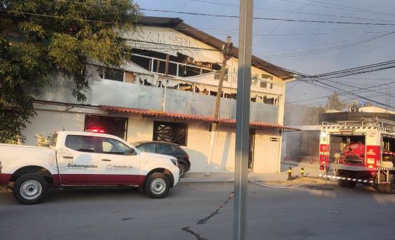 Controlan incendio en vivienda de la colonia Guadalupe Hidalgo, en Puebla