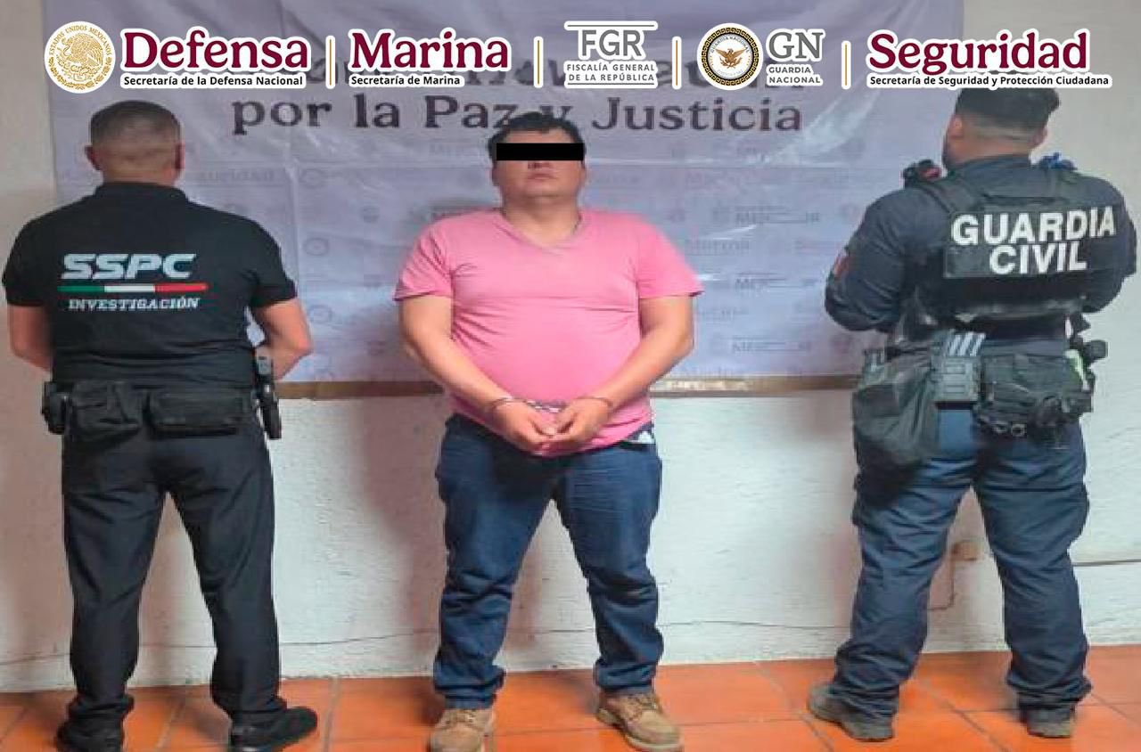 Detienen a Rafael N, alias Aurora, generador de violencia en Michoacán