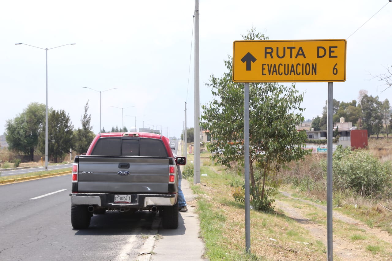VIDEO En Puebla van 38 recorridos de verificación en ruta de evacuación al Popocatépetl