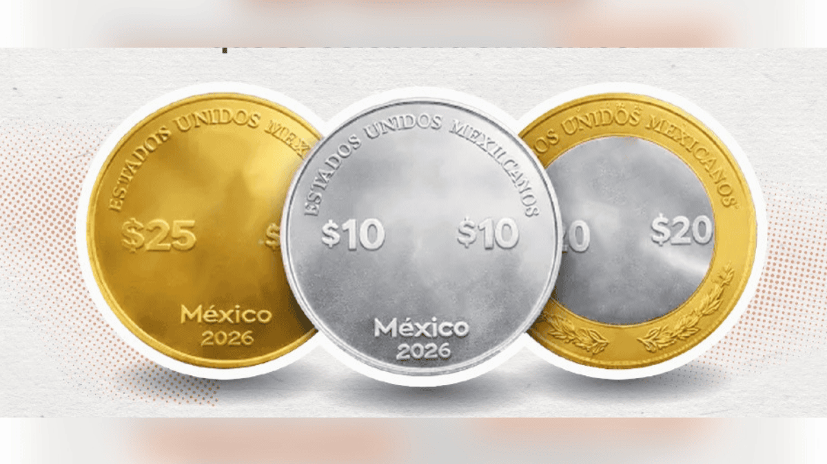 México contará con nuevas monedas del Mundial 2026