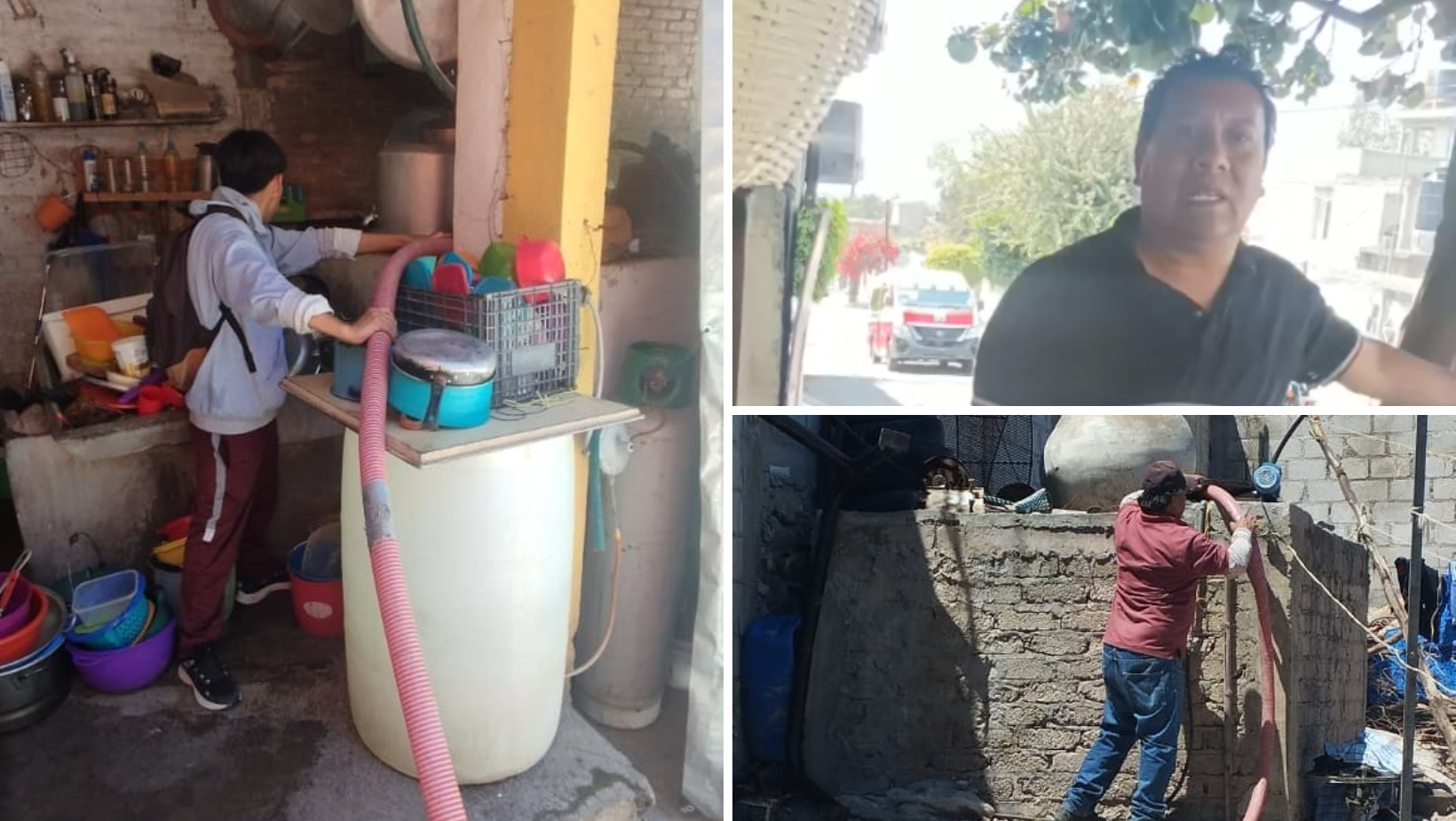 Diputada Rosario Orozco atiende escazes de agua en colonia de Tehuacán