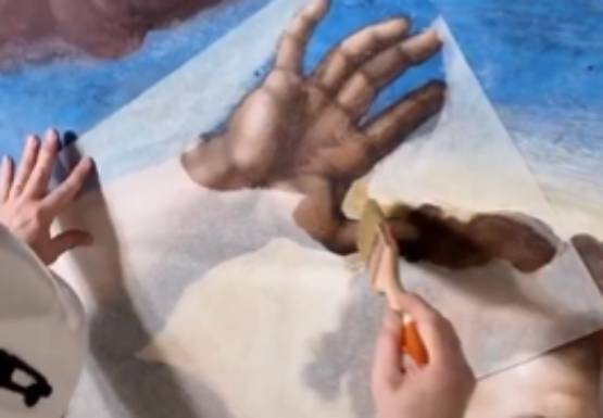 Inician trabajos de restauración en “El Juicio Final” de Miguel Ángel