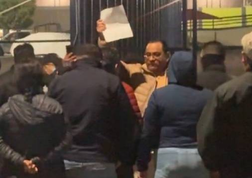 Nuevamente detienen a ex presidente de San Nicolás Buenos Aires al salir del penal de Tepexi