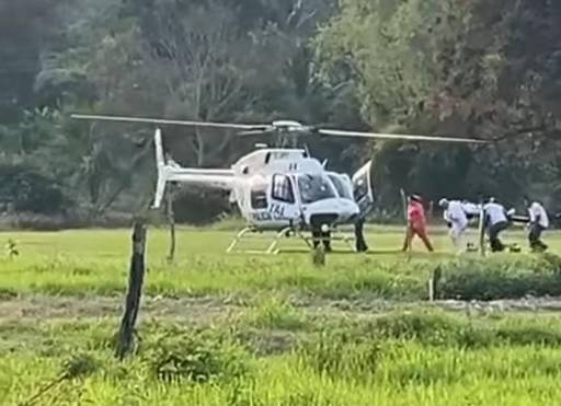 Accidente entre mototaxi y automóvil deja cinco lesionados en Pantepec