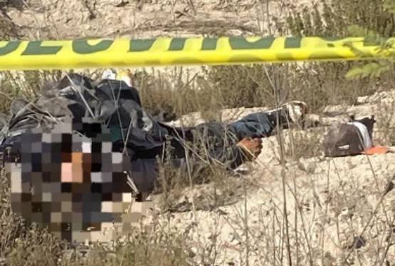 Dejan cuerpos embolsados en paraje de El Seco-Azumbilla 