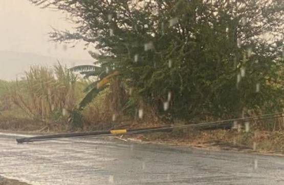 Tromba deja afectaciones en comunidades de Chietla 