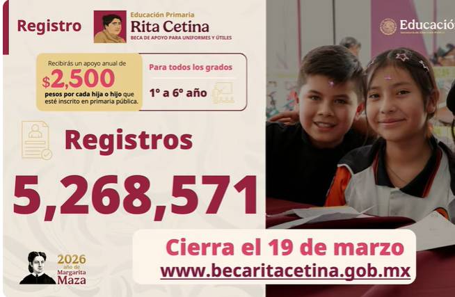 MAÑANERA Gobierno federal anuncia entrega de Becas para el Bienestar en abril