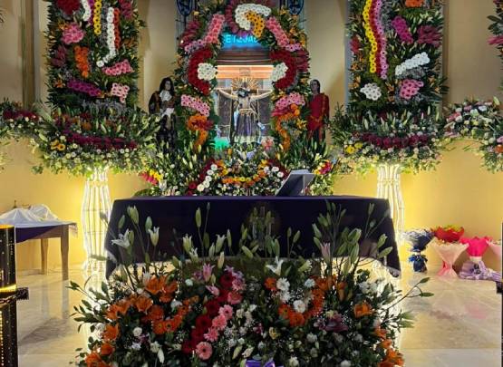 En Quinto Viernes de Cuaresma celebran al Señor de Tejalpa en la Mixteca poblana