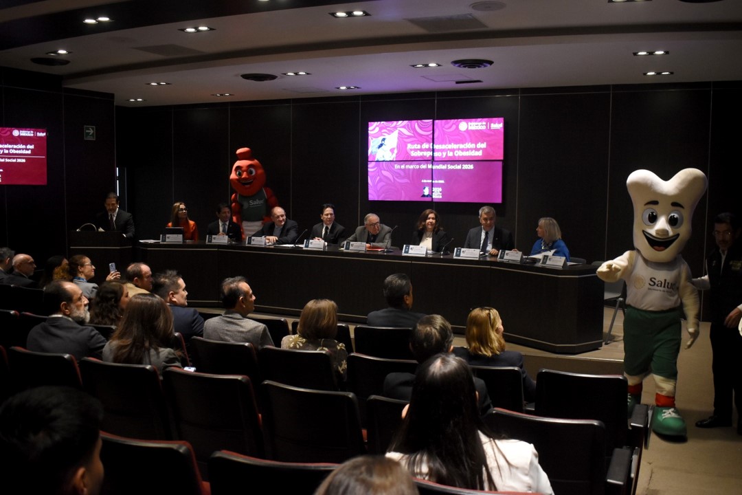 Salud presenta Estrategia de Desaceleración del Sobrepeso y la Obesidad en México