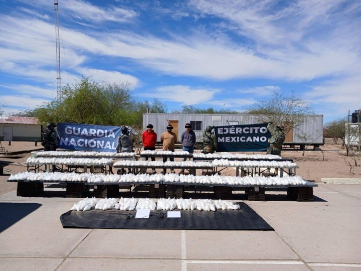 Gabinete de Seguridad realiza detenciones, cateos, aseguramientos de armas de fuego y droga