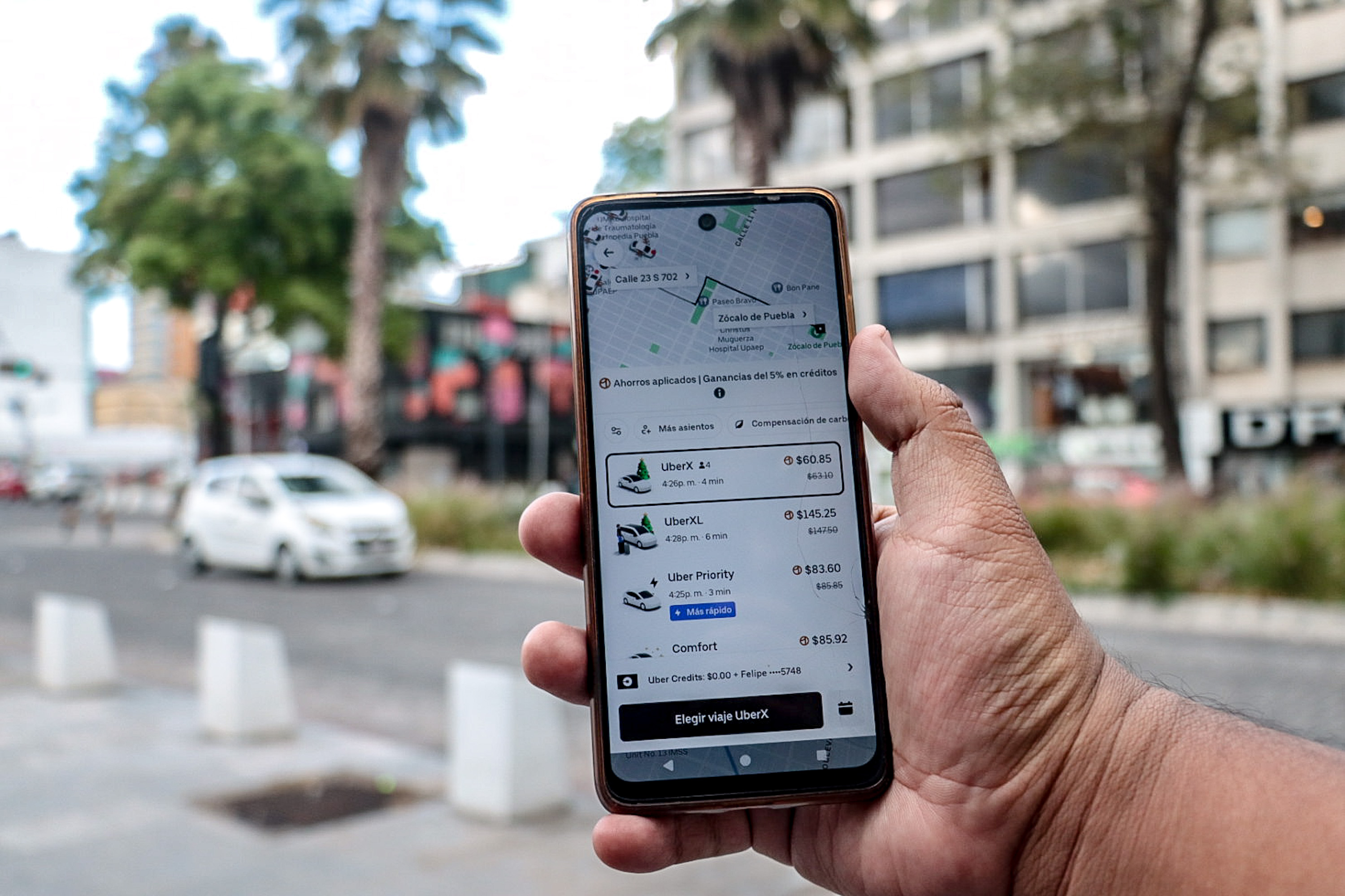 Este lunes trabajadores de taxis por aplicación marcharán en la CDMX