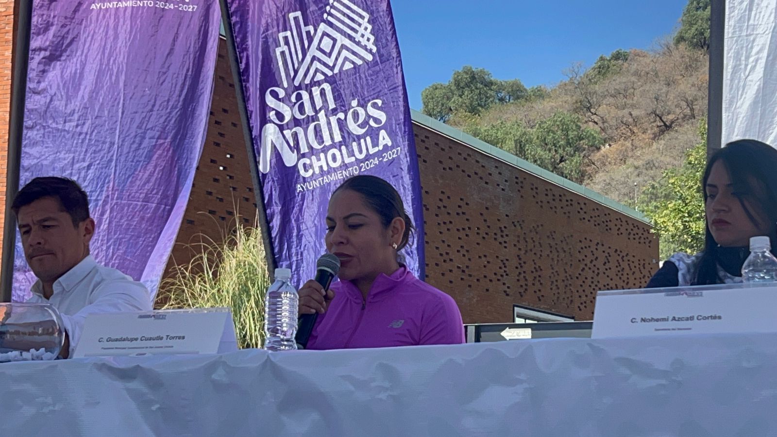 Lista, declaratoria de utilidad pública de la Radial a Cuayantla: Lupita Cuautle