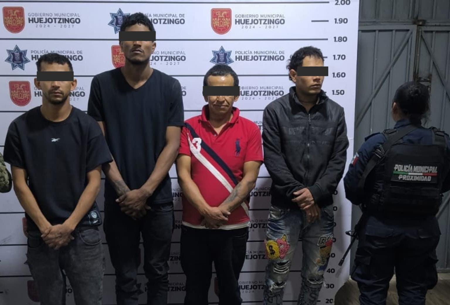 Caen 4 ladrones y recuperan camión con mercancía valuada en 7mdp en Huejotzingo