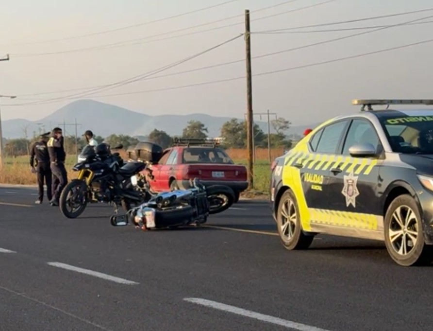Muere motociclista tras sufrir accidente en la Carretera Internacional a Oaxaca 
