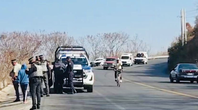 Peregrinación provoca accidente en la federal Atlixco–Puebla