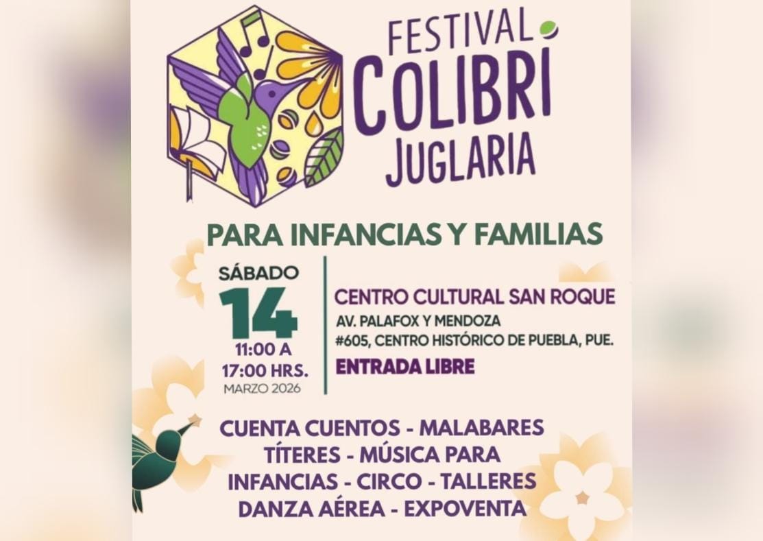 Chicos y grandes podrán disfrutar de danza, música y cuentos en el Festival Colibrí 