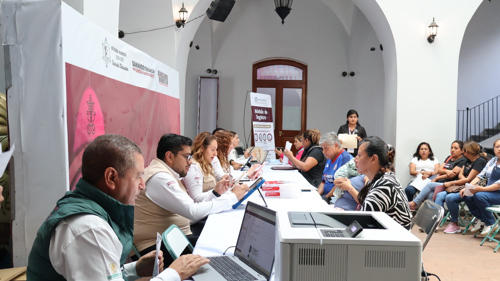 Inician en Tehuacán afiliación masiva al IMSS-Bienestar para personas sin seguridad social