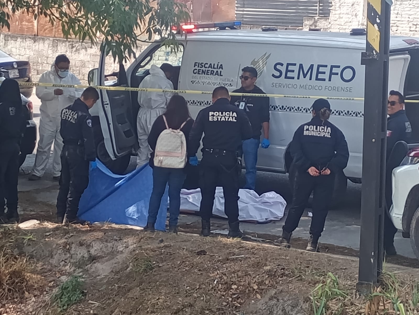 Localizan sin vida a hombre en situación de calle en la colonia Santo Domingo, en Tehuacán