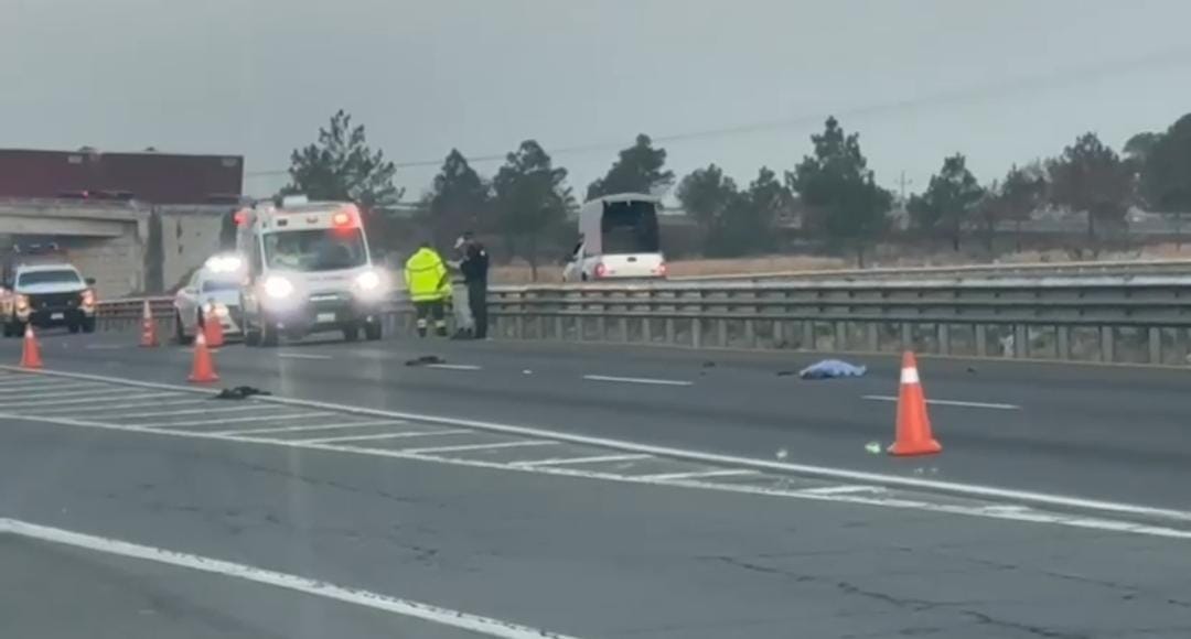 Persona muere atropellada en la autopista Puebla–Córdoba   