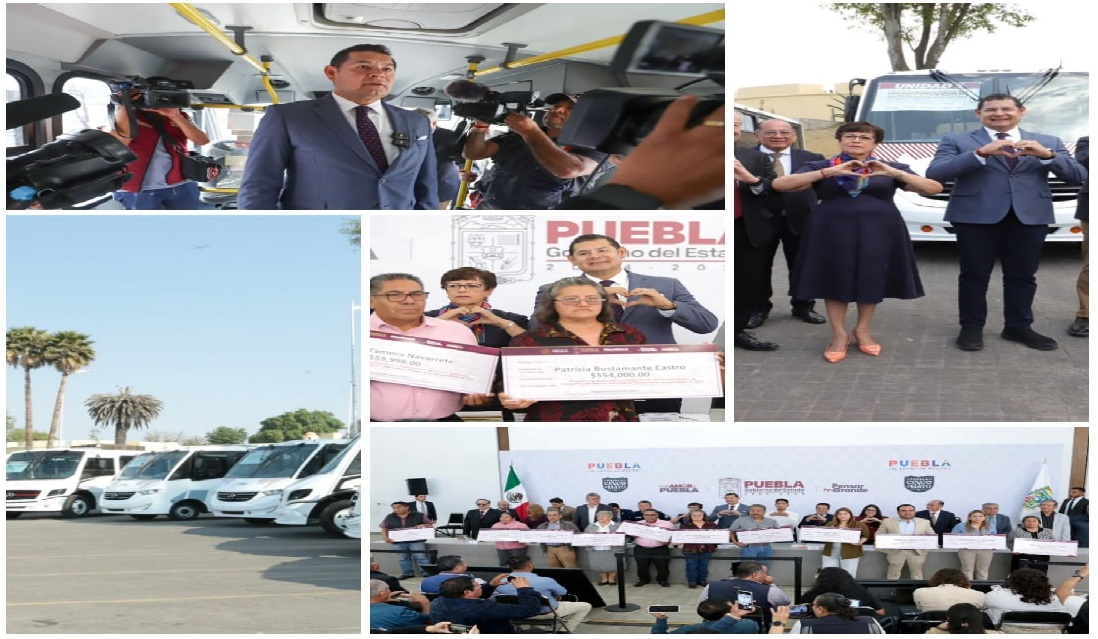 Entrega Armenta más de 11 mdp a fondo perdido para unidades nuevas de transporte público