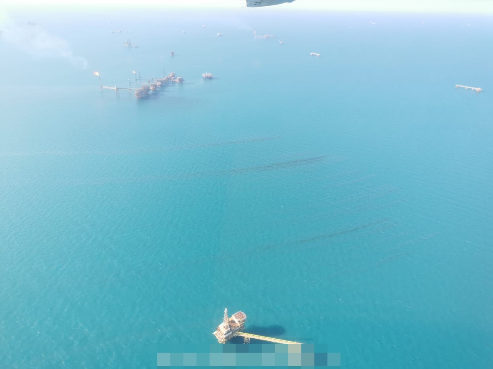 Realizan patrullaje aéreo de vigilancia en el Golfo de México y litoral de Veracruz y Tabasco