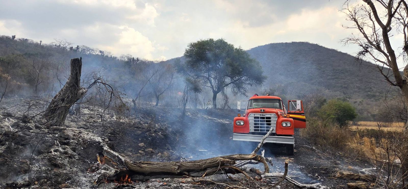 Controlan incendio en límites de Huaquechula y Tepeojuma; evitan afectaciones mayores