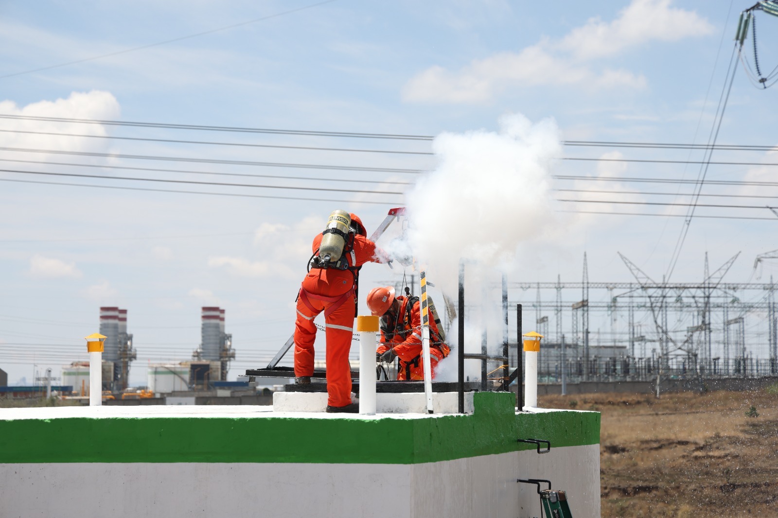 Cuautlancingo refuerza protocolos de emergencia con simulacro de fuga de gas e incendio