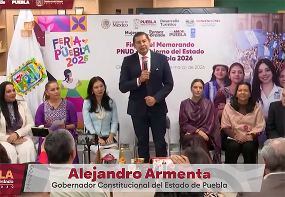 Protocolos de seguridad para Feria de Puebla 2026 están garantizados: Armenta 