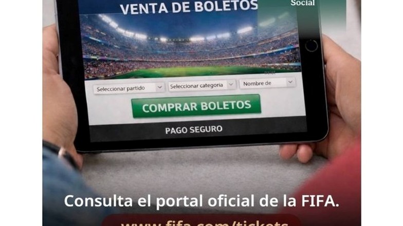 Recomendaciones para evitar ser víctimas de fraudes digitales en paquetes mundialistas