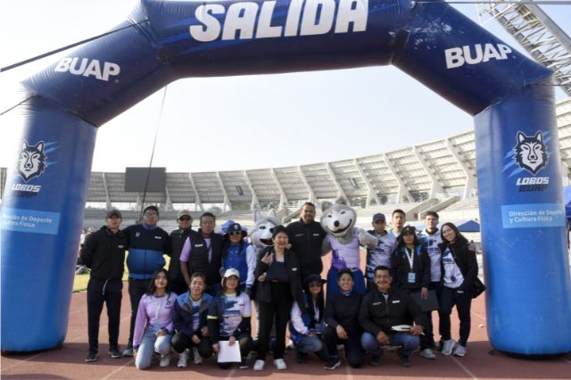 BUAP celebra la cuarta Carrera de la Mujer Universitaria con 1,800 participantes
