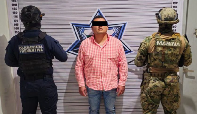 Cae El Charro en Puebla, presunto operador de la Familia Michoacana
