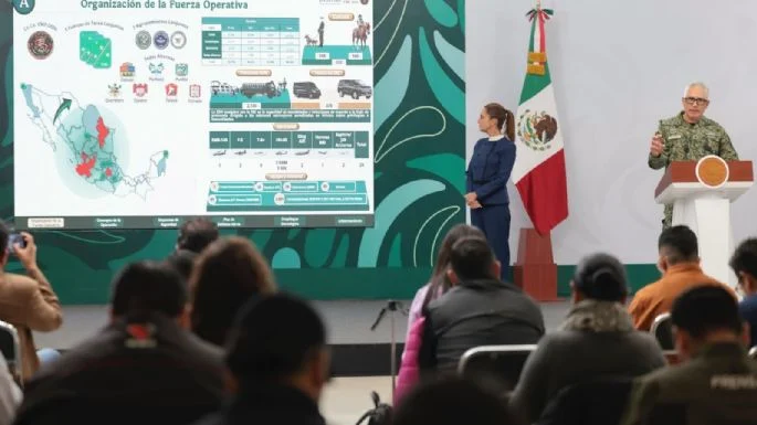 México desplegará 100 mil elementos de seguridad en sedes del Mundial 2026