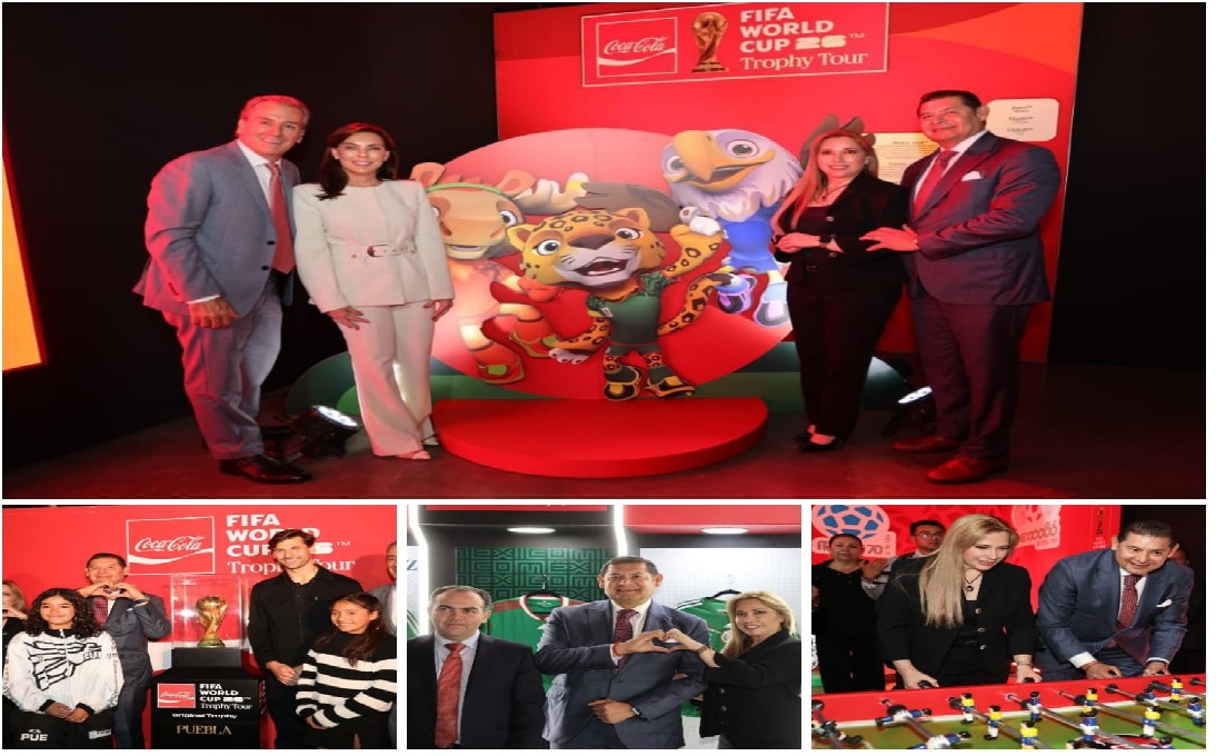 Puebla forma parte de la Fiesta Mundialista, recibe trofeo internacional