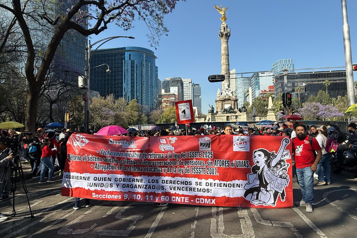 CNTE rechaza diálogo con funcionarios y exige reunión con Sheinbaum