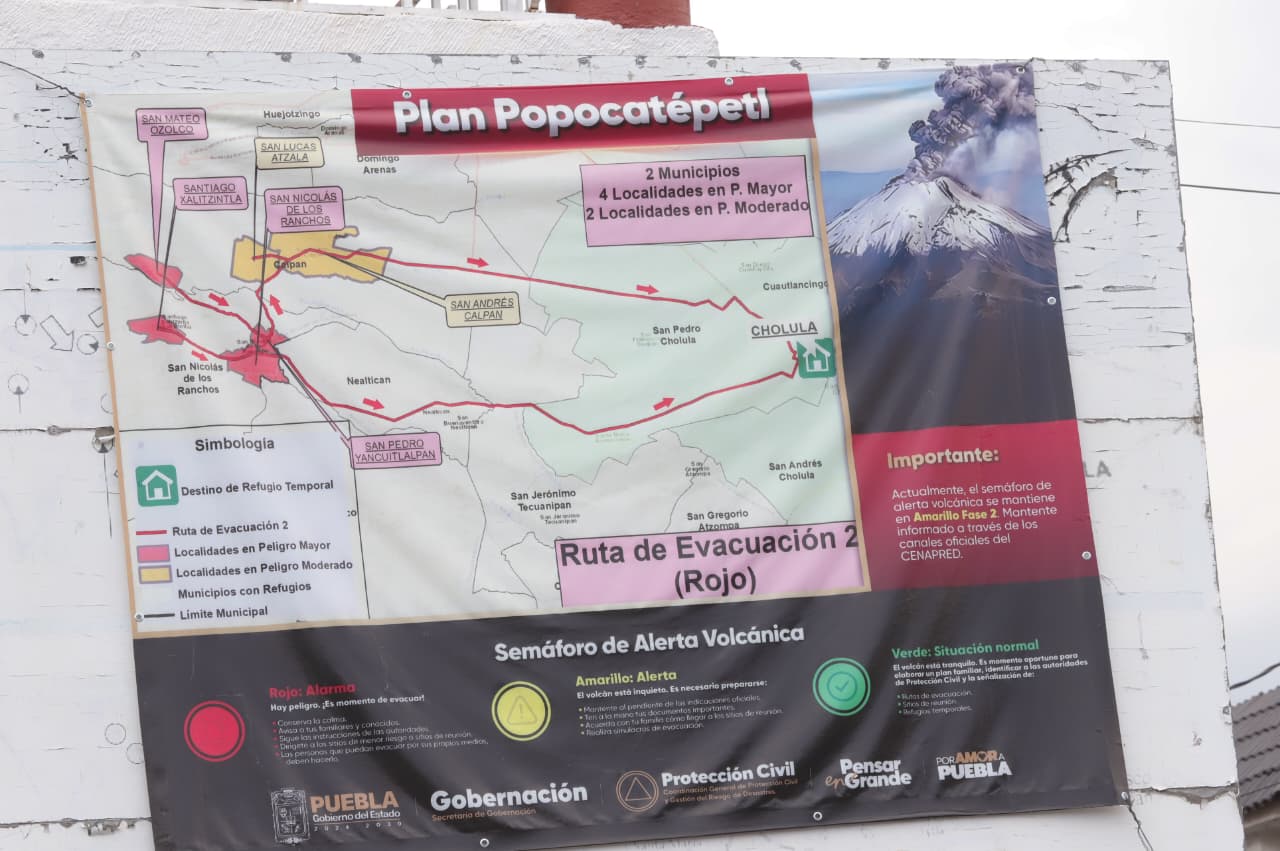 Gobierno Estatal refuerza medidas de prevención y resguarda tradición del Popocatépetl