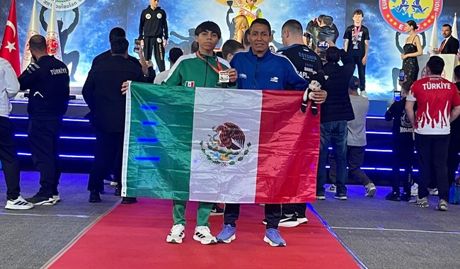 El mexicano, Alan Uribe, campeón de la Copa Abierta de Muaythai Antalya 2026