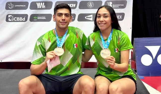 México sube al podio en el Challenge Internacional de Bádminton Brasil 2026