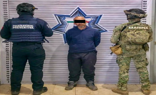 Recaptura SSP a reo evadido del Centro Penitenciario de San Pedro Cholula